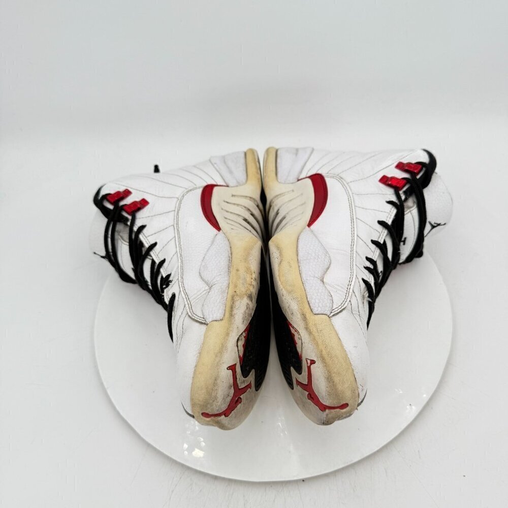 Nike Air Jordan 12 Twist Men Size 9.5 CT8013-106 White Black University Red Shoe - Picture 7 of 11
